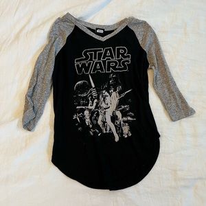 Star Wars Baseball T-Short Small
